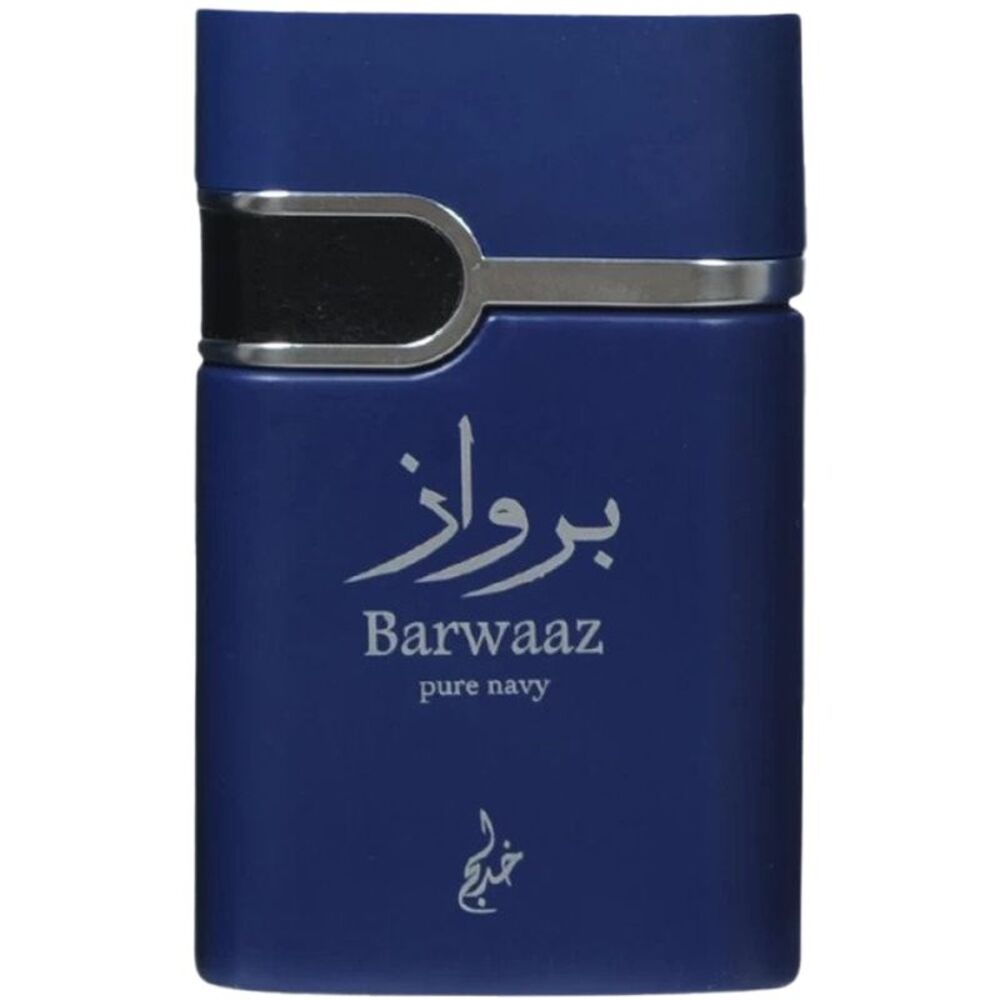 Khadlaj Barwaaz Pure Navy Eau de Parfum EDP Spray for Men 3.4 oz / 100 ml - New